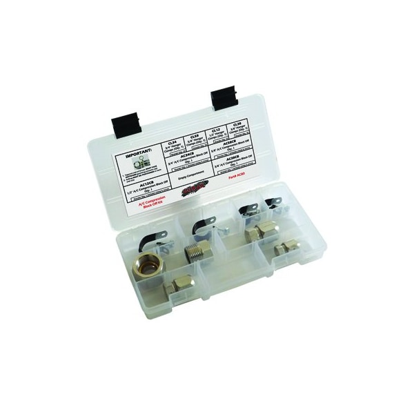 S.U.R. & R. Auto Parts A/C COMP BLOCK OFF KIT (1) SRRAC80 - main